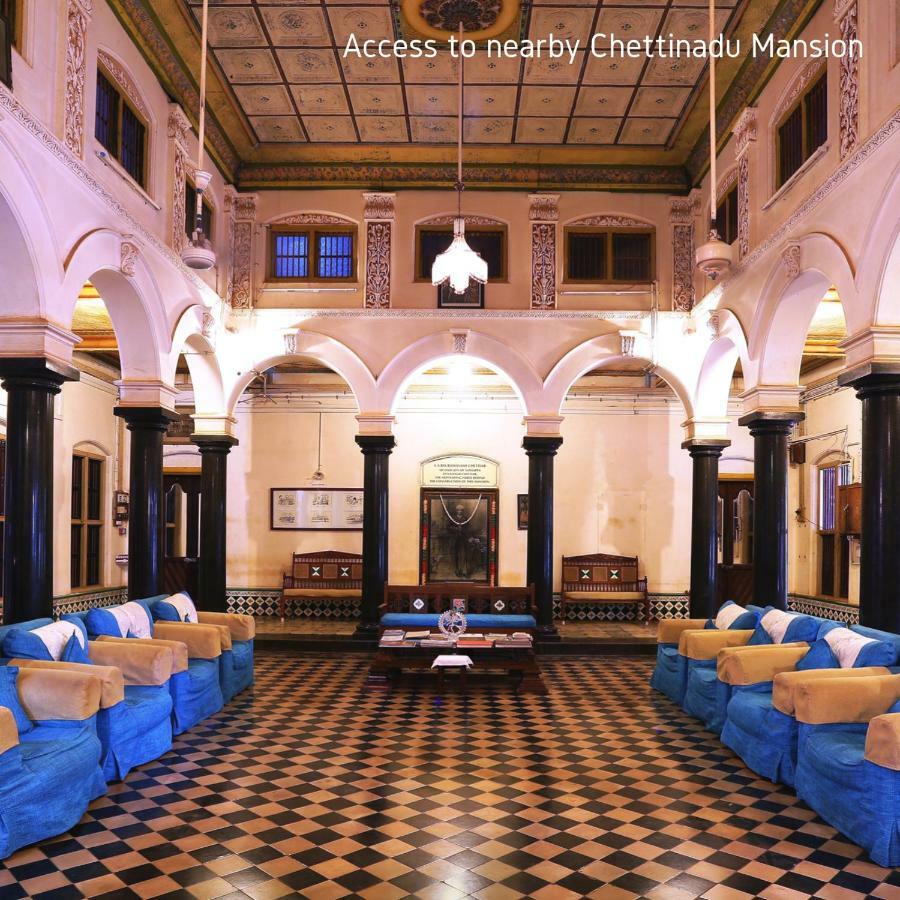 Chettinadu Court- Heritage View Kānādukāttān Exterior foto